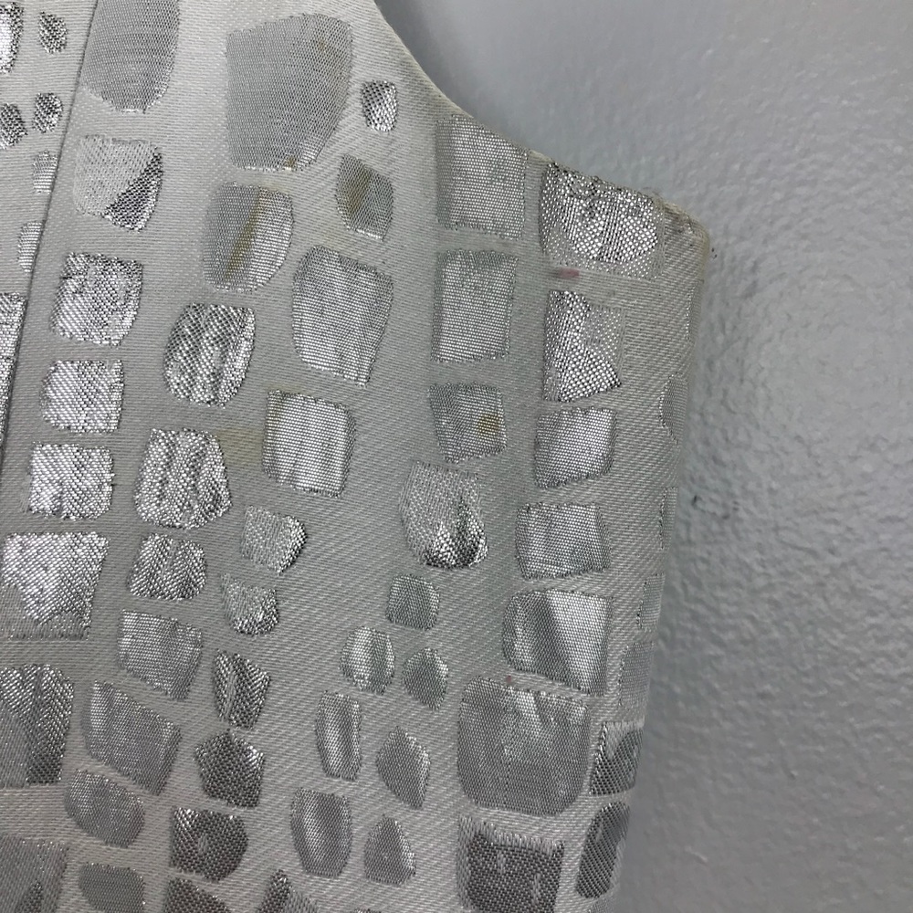 β¨HPβ¨ Mac + Jac Silver Skater Dress - Picture 5 of 8